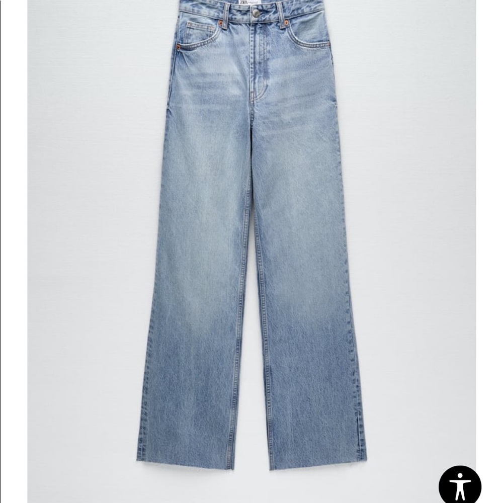 Zara NWT Wide Leg Jeans US 4. Never worn.